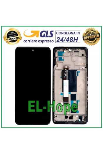 DISPLAY TOUCH LCD FRAME PER XIAOMI POCO X3 GT 21061110AG / REDMI NOTE 10 PRO 5G