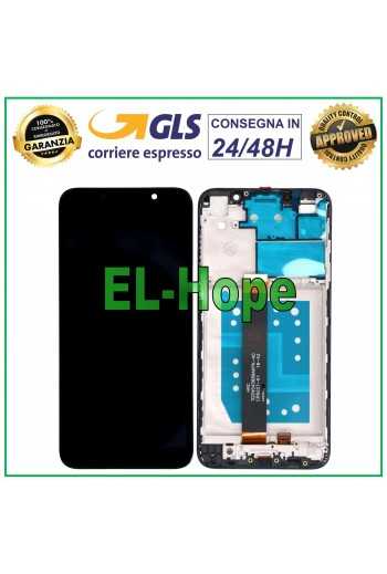 DISPLAY TOUCH LCD + FRAME PER MOTOROLA MOTO E6 PLAY XT-2029 XT2029 VETRO SCHERMO