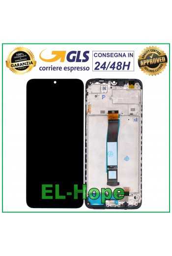 DISPLAY LCD FRAME PER XIAOMI REDMI 10C 220333QAG 220333QBi 220333QNY TOUCH VETRO