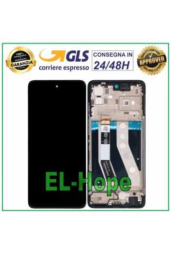 DISPLAY LCD + FRAME PER MOTOROLA MOTO G62 5G XT2223 TOUCH SCREEN VETRO SCHERMO