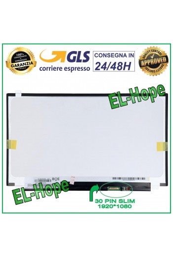 DISPLAY B156HTN03.0 LCD NOTEBOOK 15.6" 30 PIN SLIM 1920*1080 SCHERMO FHD LED