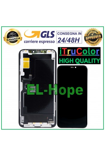 DISPLAY LCD iTruColor HARD OLED PREMIUM PER APPLE IPHONE 11 PRO TOUCH SCHERMO