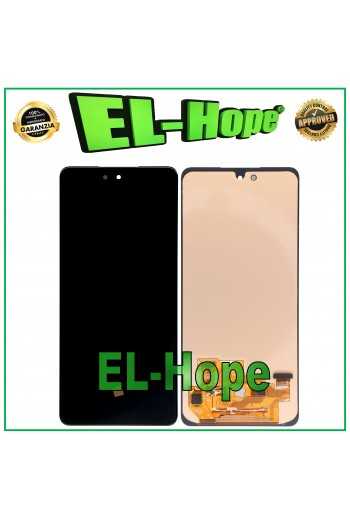 DISPLAY LCD OLED PER SAMSUNG GALAXY A52 SM A525F A526B TOUCH SCREEN VETRO NERO