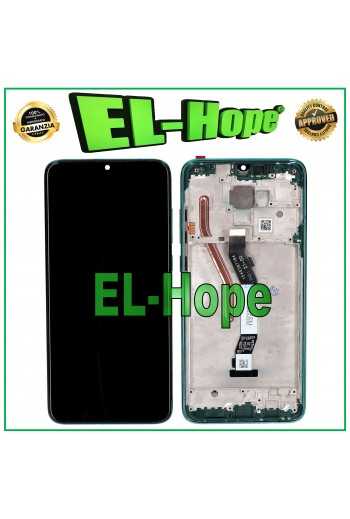 DISPLAY TOUCH LCD FRAME PER XIAOMI REDMI NOTE 8 PRO M1906G7G VETRO VERDE GREEN