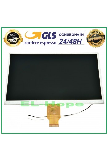 DISPLAY LCD Audiola TAB-0210 ORIGINALE SCHERMO MONITOR 10,1