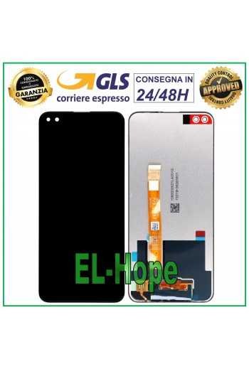 DISPLAY LCD PER OPPO A92S 5G / RENO 4Z CPH2065 TOUCH SCREEN VETRO SCHERMO NERO