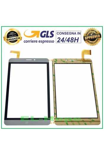 TOUCH SCREEN VETRO MEDIACOM SMARTPAD S4 7 HD M-MP7S4A3G ORIGINALE GRIGIO