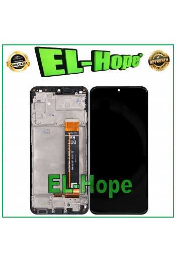 DISPLAY LCD FRAME PER SAMSUNG GALAXY A23 4G 2022 SM-A235 VETRO TOUCH FLAT BOE B6