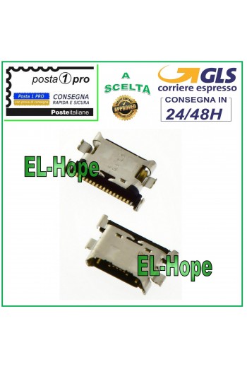 CONNETTORE DI RICARICA PER SAMSUNG GALAXY A70 A705 SM-A705F TYPE C USB CARICA