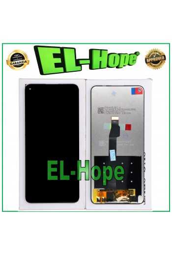 DISPLAY LCD TOUCH PARI ORIGINALE SERVICE HUAWEI P40 LITE 5G CDY-NX9A VETRO NERO