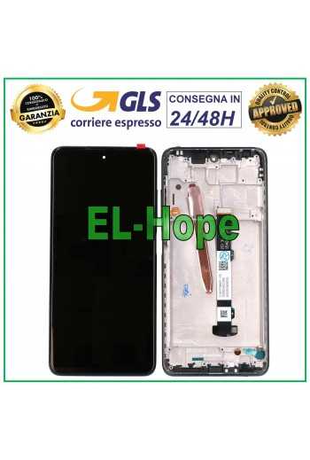 DISPLAY LCD + FRAME PER XIAOMI POCO X3 NFC M2007J20CI TOUCH SCREEN SCHERMO NERO