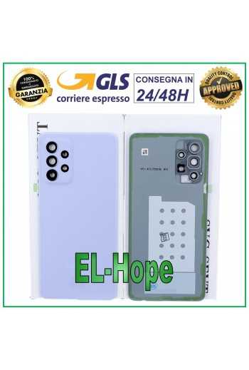 COPRI BATTERIA ORIGINALE SAMSUNG GALAXY A52S SM A528B COPERCHIO POSTERIORE VIOLA