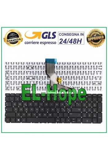 TASTIERA KEYBOARD ITALIANA PER NOTEBOOK HP 250 G6 / 255 G6 SERIES NERO