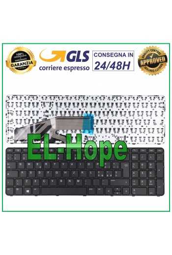 TASTIERA ITALIANA PER NOTEBOOK HP PROOBOK 650 655 450 455 470 G2 G3 NERA