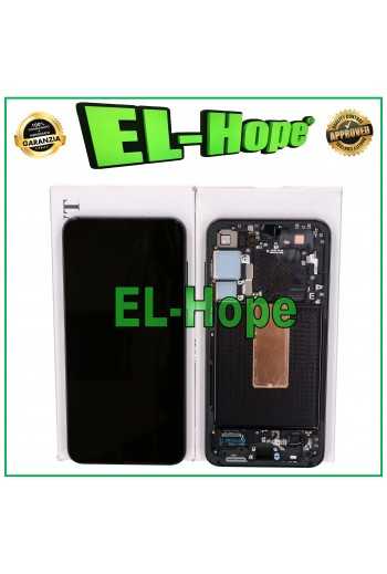 DISPLAY TOUCH LCD ORIGINALE SERVICE SAMSUNG GALAXY S23+ PLUS 5G SM-S916 NERO