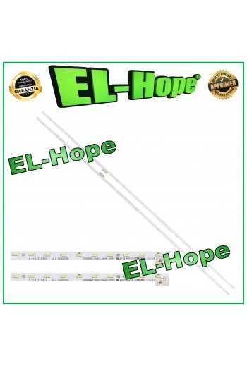 KIT 2 BARRE STRIP LED PER TV 55" SONY STO550AN5_51LED_L(R) E-LED1080 E-LED1081