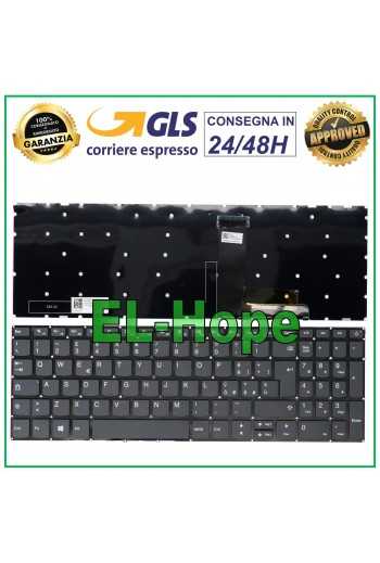 TASTIERA ITALIANA PER NOTEBOOK LENOVO V145-15AST 81MT - V155-15API 81V5 GRIGIA