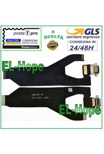 FLAT FLEX CONNETTORE RICARICA HUAWEI MATE 20 PRO LYA-L09 LYA-L29 TYPE C CARICA