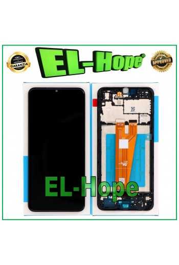 DISPLAY FRAME TOUCH LCD PARI ORIGINALE SERVICE SAMSUNG GALAXY A04 2022 SM-A045