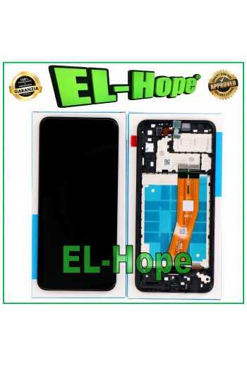 DISPLAY LCD TOUCH + FRAME PARI ORIGINALE SERVICE SAMSUNG GALAXY A04E SM-A042