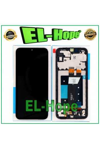 DISPLAY FRAME TOUCH PARI ORIGINALE SERVICE SAMSUNG GALAXY A14 SM-A146P FLAT LCM