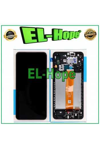 DISPLAY TOUCH LCD + FRAME PARI ORIGINALE SERVICE SAMSUNG GALAXY A02 2021 SM-A022