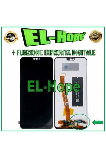 DISPLAY LCD PER HUAWEI HONOR 10 COL-L29 L09 AL00 TOUCH SCREEN VETRO FINGERPRINT