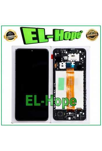 DISPLAY LCD TOUCH FRAME ORIGINALE SAMSUNG GALAXY A12 SM-A127 FLAT BOE B8 SCHERMO