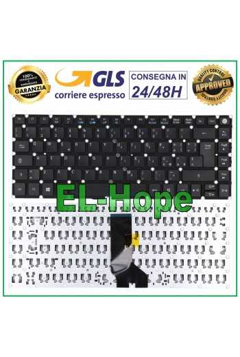 TASTIERA ITALIANA PER NOTEBOOK ACER E5-473 422 422G K4000 474 475 491 NERA
