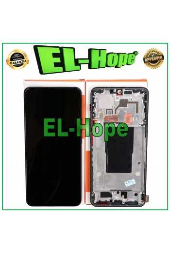 DISPLAY FRAME LCD + TOUCH PARI ORIGINALE SERVICE XIAOMI MI 12T PRO 22081212 NERO