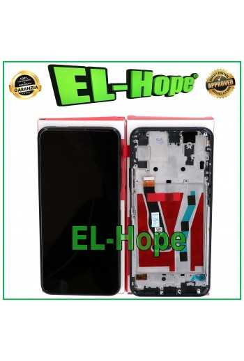 DISPLAY TOUCH LCD + FRAME PARI ORIGINALE SERVICE HUAWEI P SMART PRO STK-L21 NERO