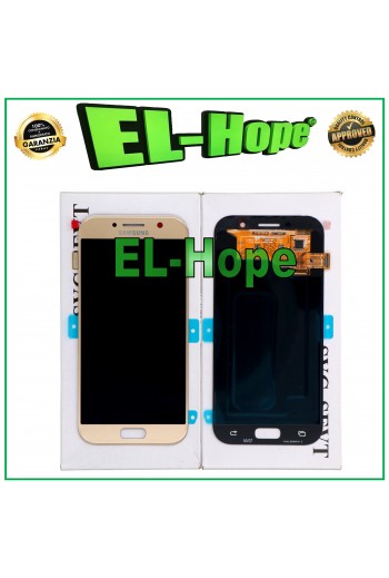 DISPLAY LCD ORIGINALE SAMSUNG GALAXY A5 2017 SM-A520F DS TOUCH SCREEN ORO GOLD