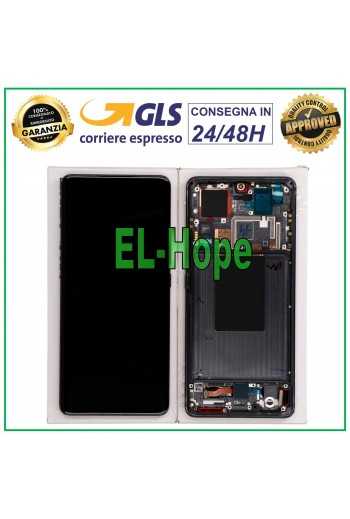 DISPLAY LCD ORIGINALE 100% XIAOMI MI 12S PRO 2022 TOUCH VETRO FRAME TARNISH NERO