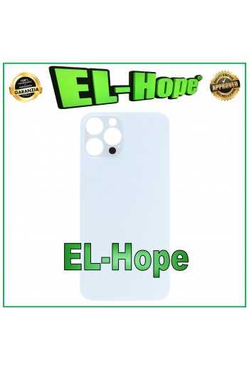 VETRO SCOCCA POSTERIORE COPRI BATTERIA PER IPHONE 12 PRO MAX BACK COVER ARGENTO