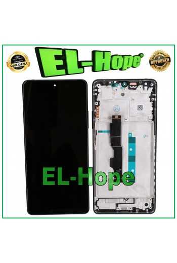 DISPLAY OLED + FRAME PER XIAOMI REDMI NOTE 13 5G 2312DRAABC TOUCH SCHERMO NERO