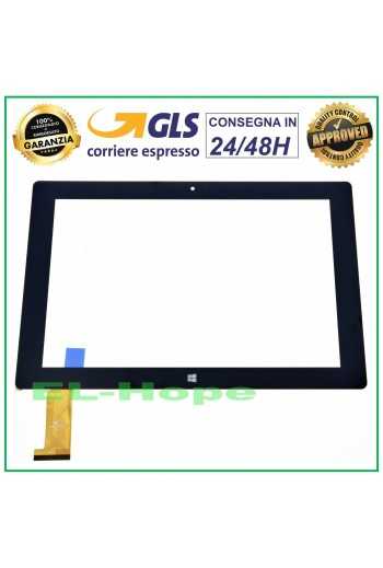 TOUCH SCREEN VETRO MEDIACOM WINPAD 10.1 X120 M-WPX120 ORIGINALE NERO