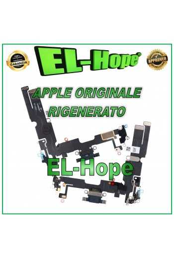 FLAT CONNETTORE DI RICARICA RIGENERATO ORIGINALE APPLE IPHONE 14 PLUS MEZZANOTTE