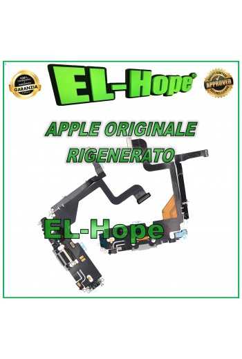 FLAT CONNETTORE DI RICARICA RIGENERATO ORIGINALE APPLE IPHONE 13 PRO ARGENTO