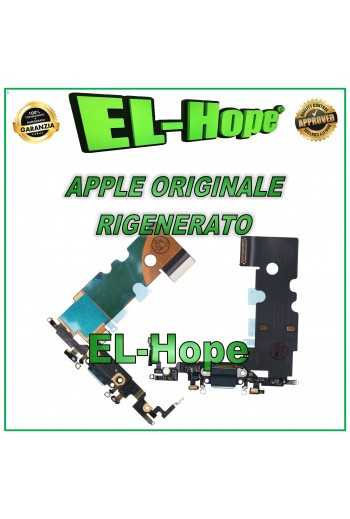 FLAT CONNETTORE RICARICA RIGENERATO ORIGINALE APPLE IPHONE SE 3 2022 MEZZANOTTE