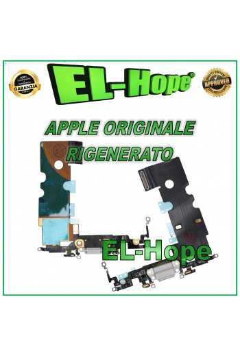 FLAT CONNETTORE DI RICARICA RIGENERATO ORIGINALE APPLE IPHONE 8 SE 2020 BIANCO