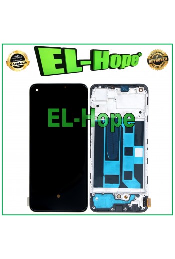 DISPLAY LCD OLED FRAME PER OPPO REALME 8 PRO RMX3081 TOUCH SCHERMO ASSEMBLATO