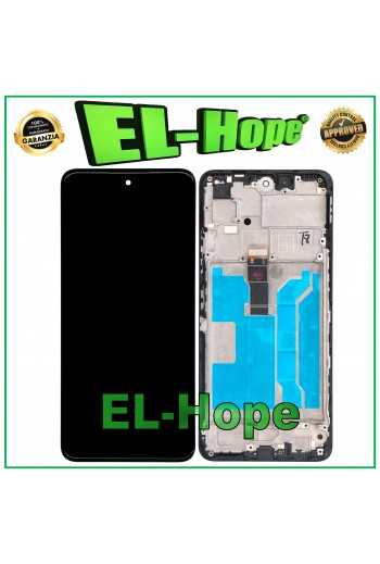 DISPLAY FRAME LCD PER HUAWEI P SMART 2021 PPA-LX2 TOUCH ASSEMBLATO VETRO SCHERMO