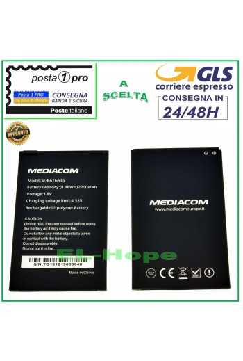 BATTERIA ORIGINALE MEDIACOM PHONEPAD DUO G515 M-PPAG515 M-PPBG515 M-PPCG515