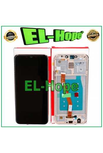 DISPLAY TOUCH FRAME PARI ORIGINALE SERVICE HUAWEI MATE 20 LITE SNE-LX1 AL00 ORO