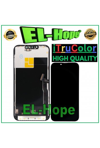 DISPLAY LCD iTruColor SOFT OLED PER APPLE IPHONE 13 PRO TOUCH VETRO SCHERMO