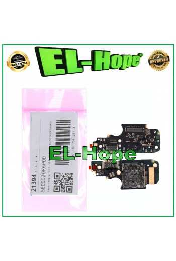 CONNETTORE DI RICARICA ORIGINALE SERVICE XIAOMI POCO X4 PRO 5G 2022 LETTORE SIM