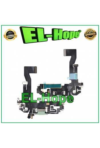 CONNETTORE RICARICA APPLE iPhone 12 FLAT FLEX MICROFONO DI CARICA VERDE GREEN