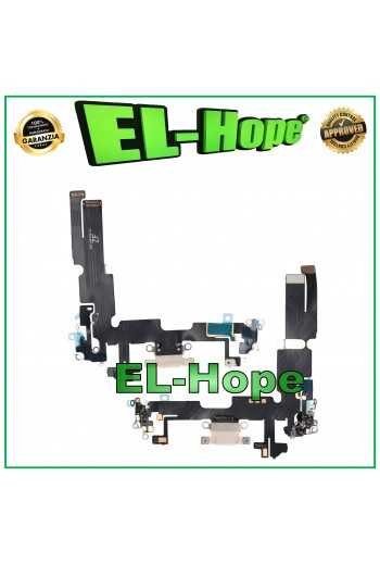 CONNETTORE RICARICA APPLE iPhone 14 PLUS MICROFONO ANTENNA DOCK CARICA BIANCO