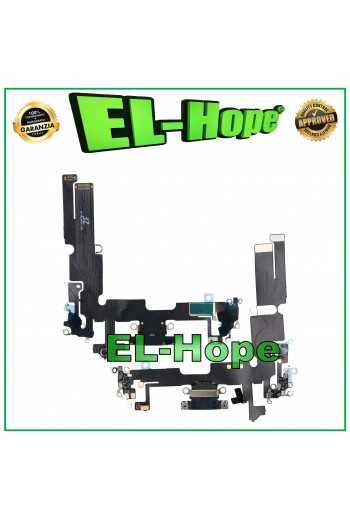 CONNETTORE RICARICA APPLE iPhone 14 PLUS MICROFONO ANTENNA DOCK CARICA NERO