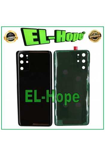 COPERCHIO BACK CASE PER SAMSUNG GALAXY S20 PLUS SM-G986 SCOCCA POSTERIORE NERO